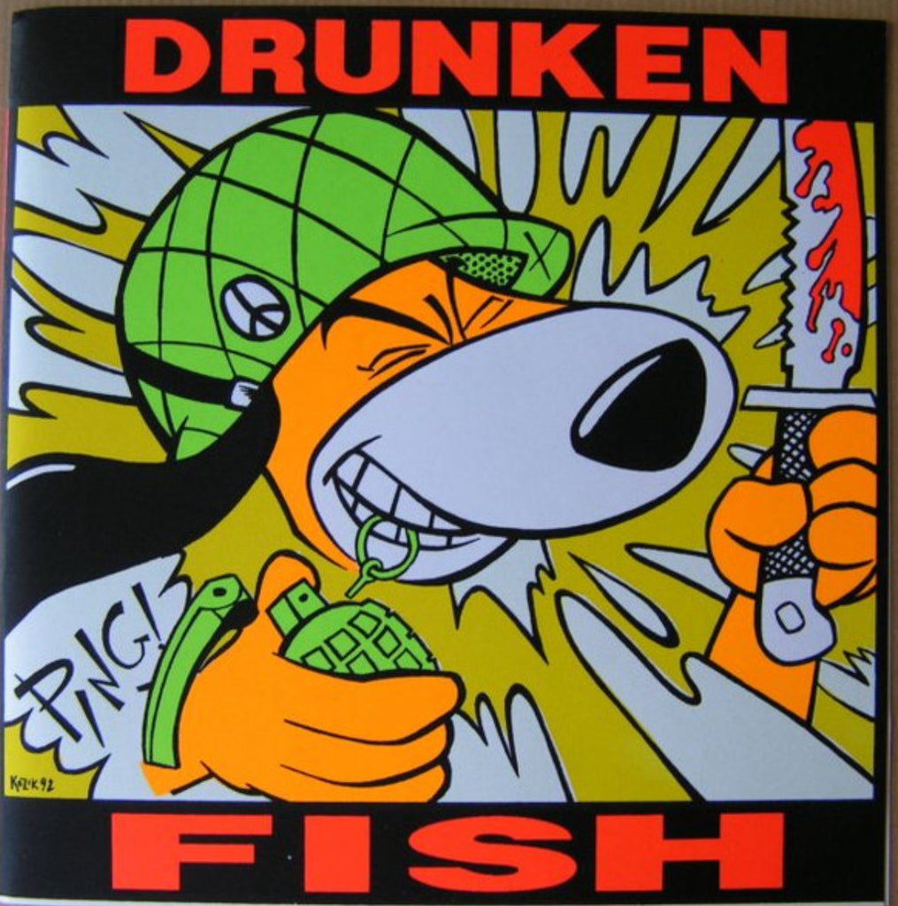 DRUNKEN FISH SPLIT 7" w/BACK OFF CUPIDS and SPLINTERED