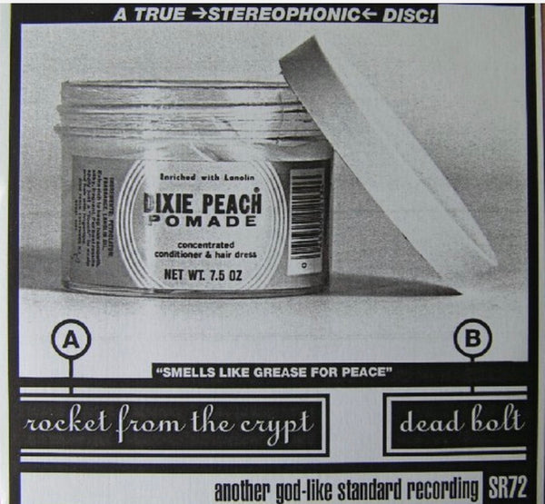 "SMELLS LIKE GREASE FOR PEACE" RFTC / DEADBOLT SPLIT 7"