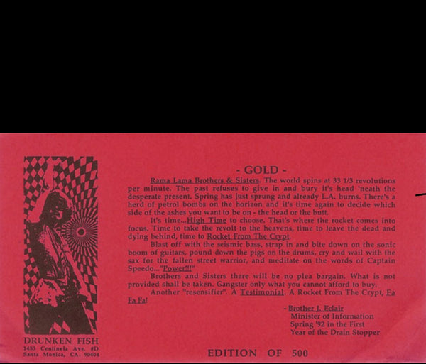 RFTC GOLD 7"