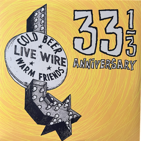 Live Wire 33 1/3 Anniversary compilation 12” black vinyl 180gram