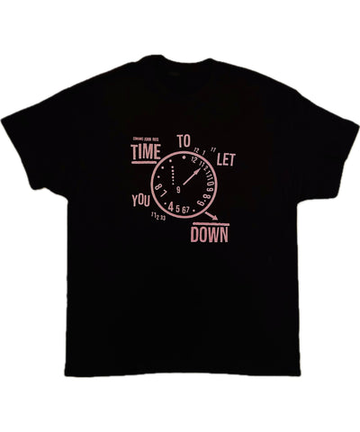 Time To Let You Down Bed Of Nails Touring Tee